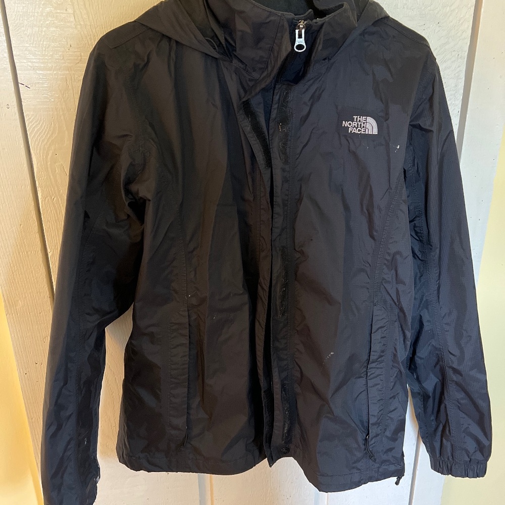 North face rain coat